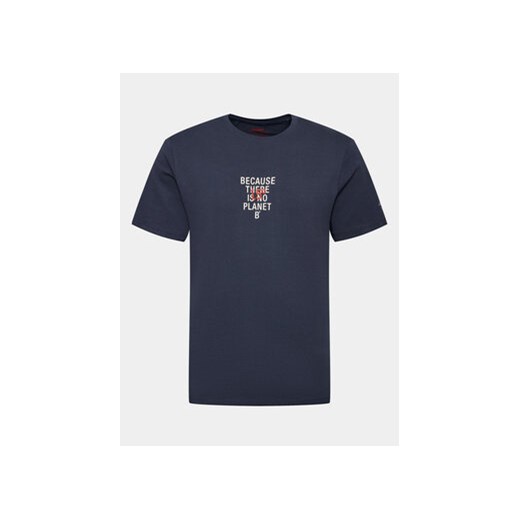 Ecoalf T-Shirt Crocaalf GATSCROCA8034MW22 Granatowy Regular Fit ze sklepu MODIVO w kategorii T-shirty męskie - zdjęcie 168663560