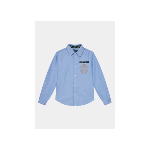 Guess Koszula L4RH04 W9CL0 Niebieski Regular Fit ze sklepu MODIVO w kategorii Koszule chłopięce - zdjęcie 168663742