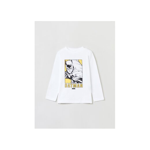 OVS Bluzka Batman 1624853 Biały Regular Fit ze sklepu MODIVO w kategorii T-shirty chłopięce - zdjęcie 168663972
