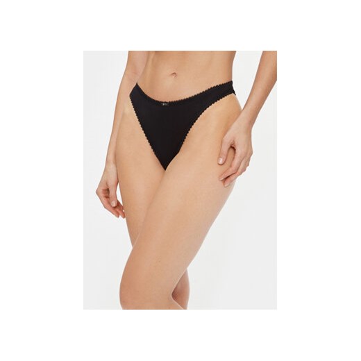 Emporio Armani Underwear Figi brazylijskie 162948 3F221 00020 Czarny ze sklepu MODIVO w kategorii Majtki damskie - zdjęcie 168664204