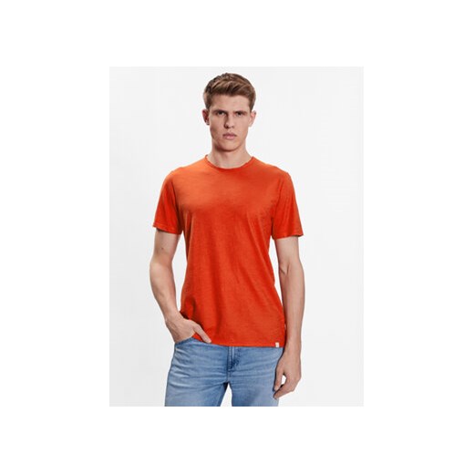 United Colors Of Benetton T-Shirt 3JE1J19A5 Pomarańczowy Regular Fit ze sklepu MODIVO w kategorii T-shirty męskie - zdjęcie 168664214