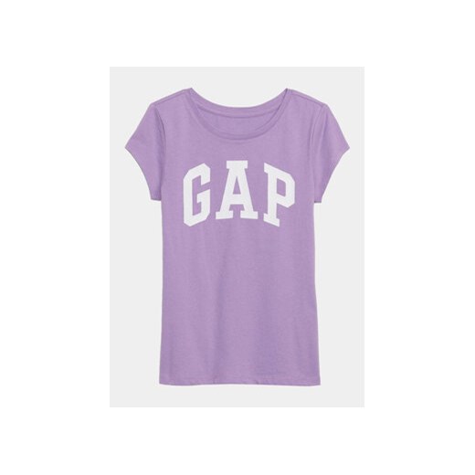 Gap T-Shirt 792399-05 Fioletowy Regular Fit ze sklepu MODIVO w kategorii Bluzki dziewczęce - zdjęcie 168664630