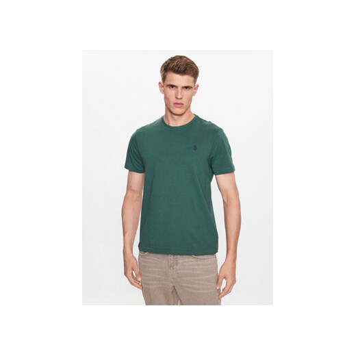 Polo Ralph Lauren T-Shirt 710671438323 Zielony Custom Slim Fit Polo Ralph Lauren XL okazja MODIVO