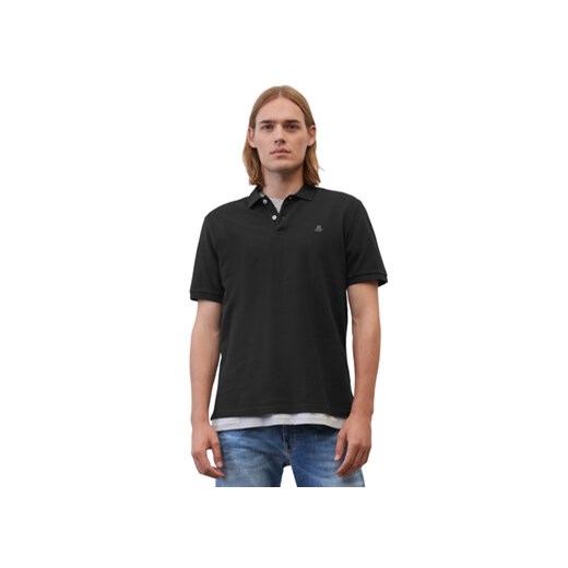 Marc O'Polo Polo B21223053092 Czarny Regular Fit ze sklepu MODIVO w kategorii T-shirty męskie - zdjęcie 168665944