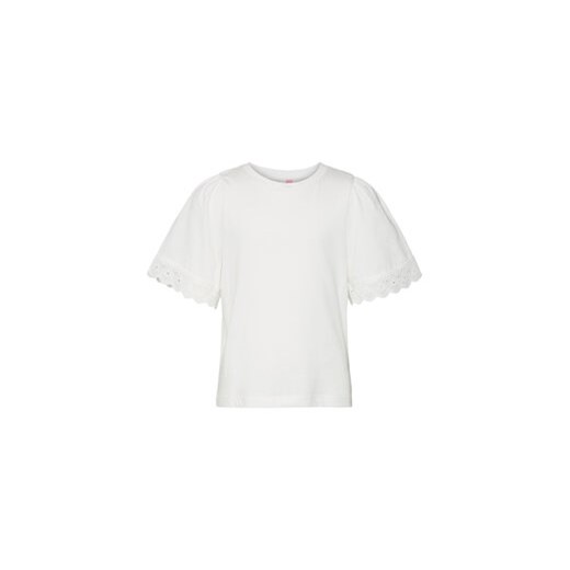 Vero Moda Girl T-Shirt 10279810 Biały Regular Fit ze sklepu MODIVO w kategorii Bluzki dziewczęce - zdjęcie 168666350