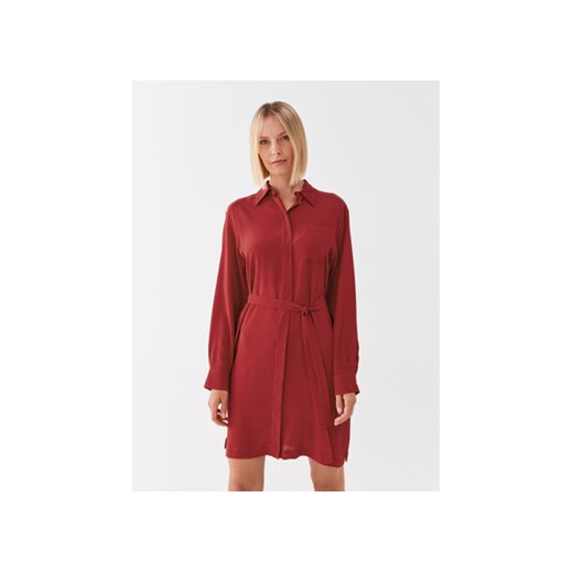 Marella Sukienka koszulowa Ignaro 2332260537200 Czerwony Regular Fit ze sklepu MODIVO w kategorii Sukienki - zdjęcie 168666692