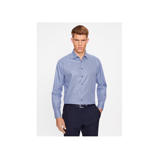 Eterna Koszula 4036/XD87 Niebieski Regular Fit ze sklepu MODIVO w kategorii Koszule męskie - zdjęcie 168667173