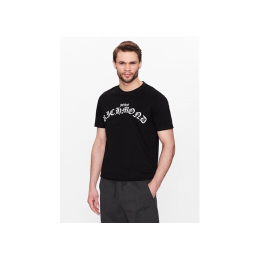 John Richmond T-Shirt Levadia RMP23232TS Czarny Regular Fit ze sklepu MODIVO w kategorii T-shirty męskie - zdjęcie 168667320