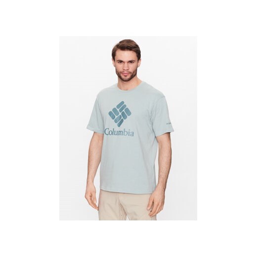 Columbia T-Shirt Pacific Crossing™ II Graphic 2036472 Zielony Regular Fit ze sklepu MODIVO w kategorii T-shirty męskie - zdjęcie 168667331