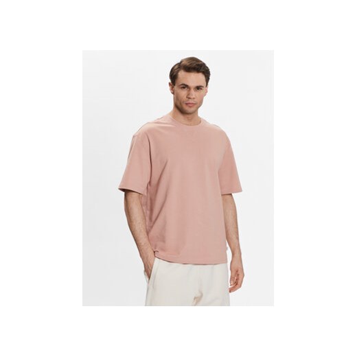Outhorn T-Shirt TTSHM455 Beżowy Regular Fit ze sklepu MODIVO w kategorii T-shirty męskie - zdjęcie 168667383