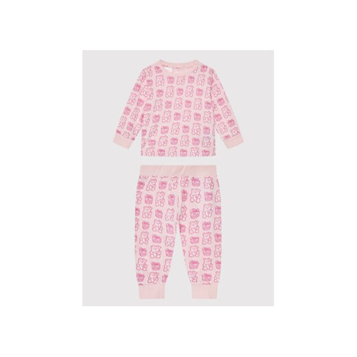 Guess Piżama H1BT08 K8HM0 Różowy Regular Fit ze sklepu MODIVO w kategorii Piżamy dziecięce - zdjęcie 168668020