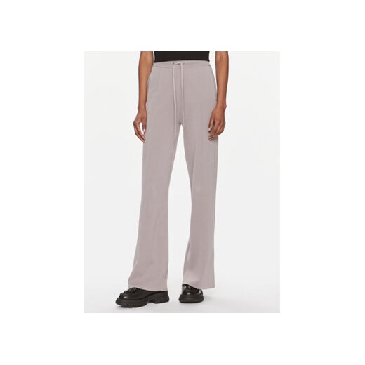 Pinko Spodnie dresowe Gardenia 102813 A115 Szary Wide Leg ze sklepu MODIVO w kategorii Spodnie damskie - zdjęcie 168668180