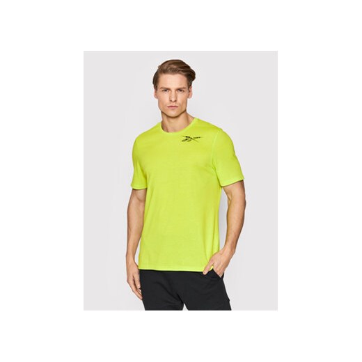 Reebok Koszulka techniczna Speedwick Move H46601 Zielony Slim Fit ze sklepu MODIVO w kategorii T-shirty męskie - zdjęcie 168668700