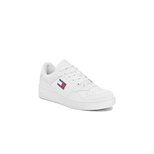 Tommy Jeans Sneakersy Tjm Retro Basket Ess EM0EM01395 Biały Tommy Jeans 40 MODIVO