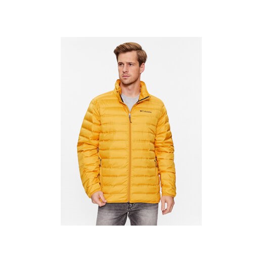 Columbia Kurtka puchowa Lake 22™ Down Jacket Żółty Regular Fit ze sklepu MODIVO w kategorii Kurtki męskie - zdjęcie 168669491