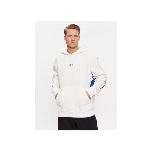 Reebok Bluza Classics Brand Proud HY7159 Biały Regular Fit ze sklepu MODIVO w kategorii Bluzy męskie - zdjęcie 168669844
