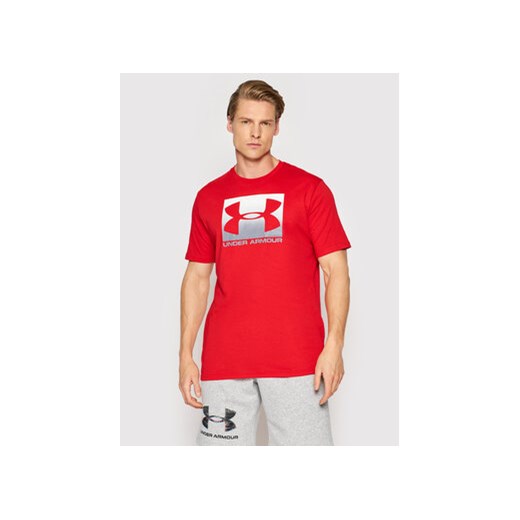 Under Armour T-Shirt Ua Boxed Sportstyle 1329581 Czerwony Loose Fit Under Armour XL MODIVO