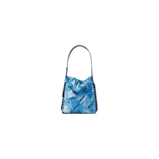 Desigual Torebka 23WAXY13 Niebieski ze sklepu MODIVO w kategorii Torby Shopper bag - zdjęcie 168670321