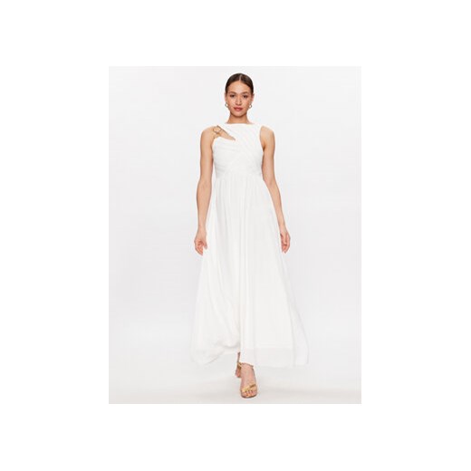 Rinascimento Sukienka wieczorowa CFC0018963002 Biały Regular Fit ze sklepu MODIVO w kategorii Sukienki - zdjęcie 168670541