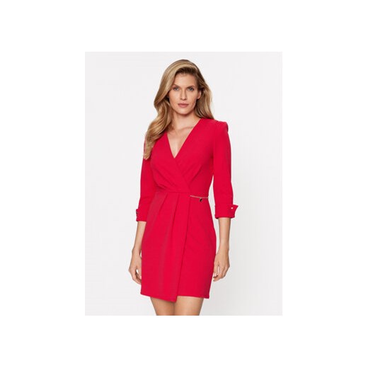 Rinascimento Sukienka koktajlowa CFC0019181002 Różowy Regular Fit Rinascimento S promocja MODIVO