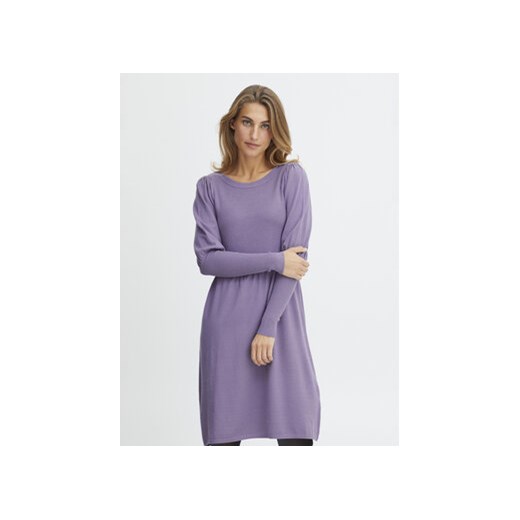 Fransa Sukienka codzienna 20611826 Fioletowy Regular Fit ze sklepu MODIVO w kategorii Sukienki - zdjęcie 168672064