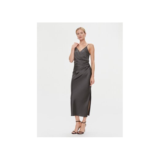 Imperial Sukienka koktajlowa AB5MGBA Brązowy Slim Fit ze sklepu MODIVO w kategorii Sukienki - zdjęcie 168672392