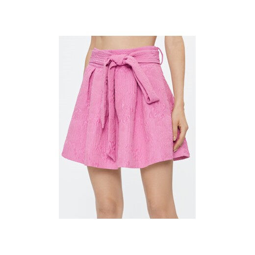 Custommade Spódnica mini Rosabel 999459902 Różowy Regular Fit ze sklepu MODIVO w kategorii Spódnice - zdjęcie 168672791