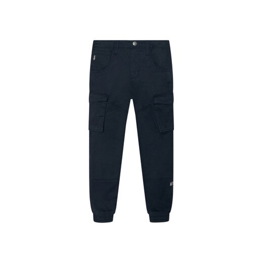 NAME IT Spodnie materiałowe Bamgo 13151735 Granatowy Regular Fit ze sklepu MODIVO w kategorii Spodnie chłopięce - zdjęcie 168672803