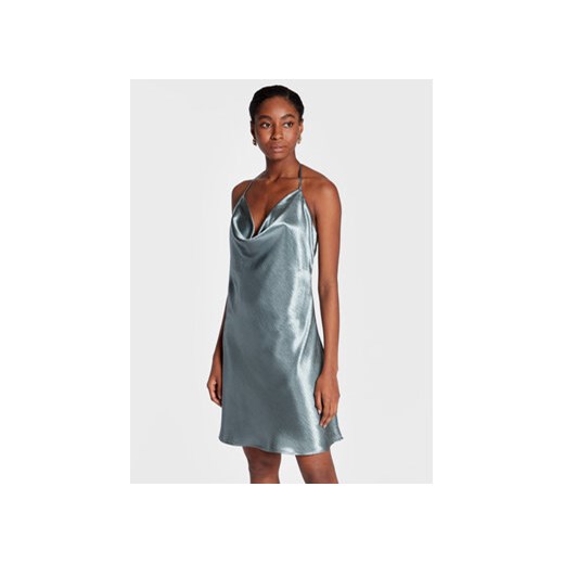 Guess Sukienka koktajlowa Taryn W2BK99 WECV2 Zielony Regular Fit ze sklepu MODIVO w kategorii Sukienki - zdjęcie 168672842