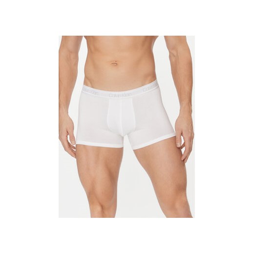 Calvin Klein Underwear Bokserki 000NB2864A Biały Regular Fit ze sklepu MODIVO w kategorii Majtki męskie - zdjęcie 168673050