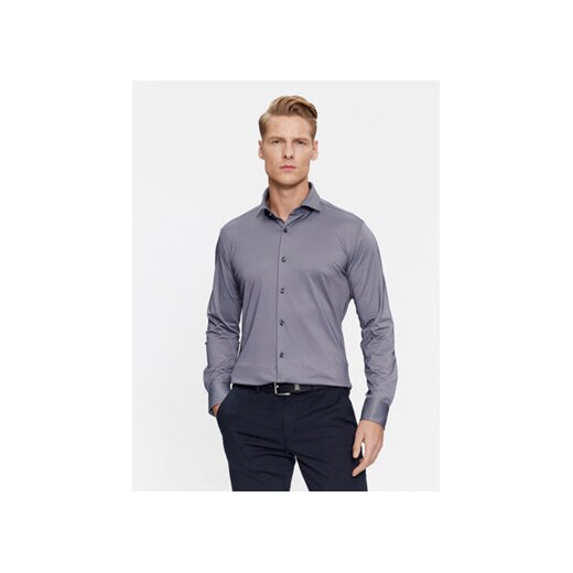 Boss Koszula P-Hank-Spread-C1-222 50503533 Niebieski Slim Fit ze sklepu MODIVO w kategorii Koszule męskie - zdjęcie 168673982
