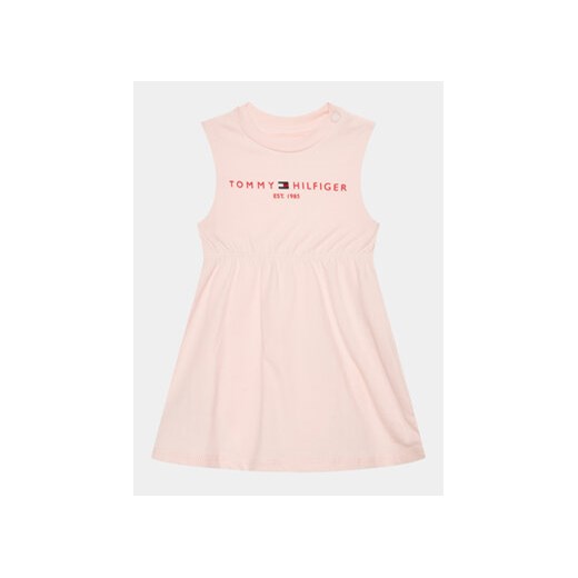 Tommy Hilfiger Sukienka codzienna KN0KN01625 Różowy Regular Fit ze sklepu MODIVO w kategorii Sukienki niemowlęce - zdjęcie 168674444