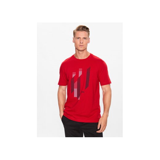 Boss T-Shirt 50499973 Czerwony Regular Fit L okazja MODIVO