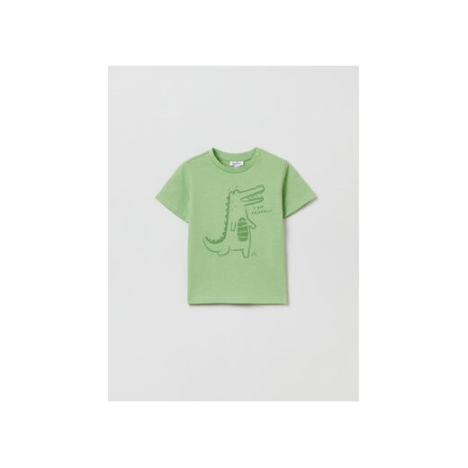 OVS T-Shirt 1759074 Zielony Regular Fit ze sklepu MODIVO w kategorii T-shirty chłopięce - zdjęcie 168674454