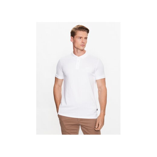 JOOP! Jeans Polo 30037520 Biały Modern Fit ze sklepu MODIVO w kategorii T-shirty męskie - zdjęcie 168674530