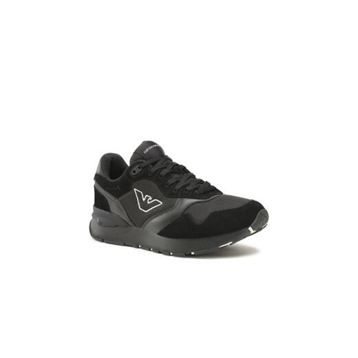Emporio Armani Sneakersy X4X642 XN951 A083 Czarny Emporio Armani 45 MODIVO