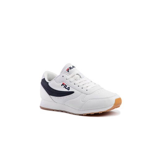 Fila Sneakersy Orbit Low 1010263.98F Biały ze sklepu MODIVO w kategorii Buty sportowe męskie - zdjęcie 168675033