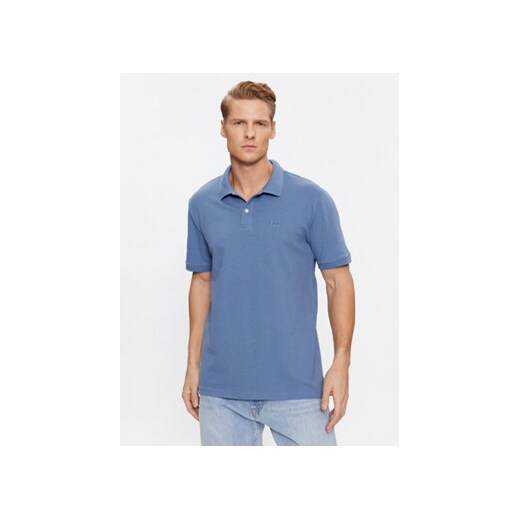 Gap Polo 586306-11 Niebieski Regular Fit ze sklepu MODIVO w kategorii T-shirty męskie - zdjęcie 168675243