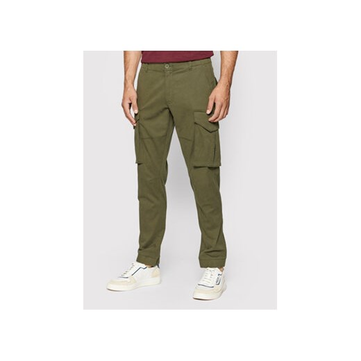 Only & Sons Spodnie materiałowe Kim 22020490 Zielony Regular Fit ze sklepu MODIVO w kategorii Spodnie męskie - zdjęcie 168675582