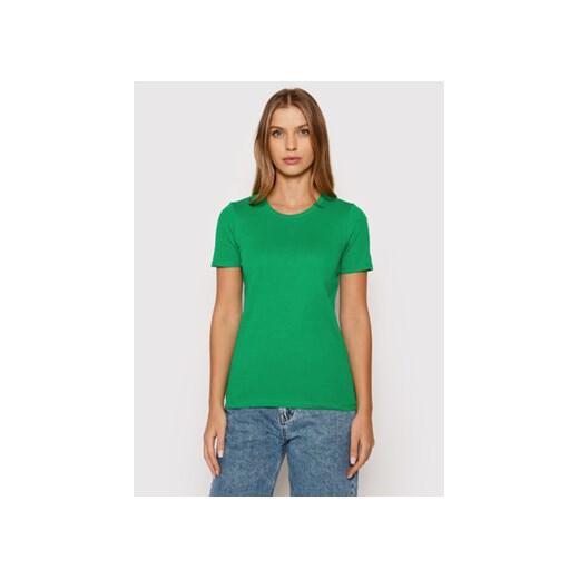 United Colors Of Benetton T-Shirt 3GA2E16A0 Zielony Regular Fit United Colors Of Benetton XS okazja MODIVO