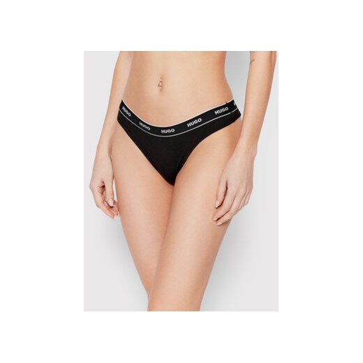 Hugo Komplet 3 par stringów 50469681 Kolorowy XXL MODIVO