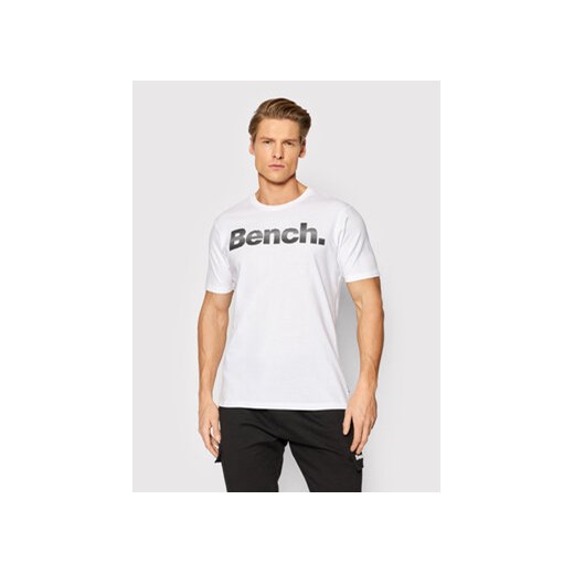 Bench T-Shirt Leandro 118985 Biały Regular Fit ze sklepu MODIVO w kategorii T-shirty męskie - zdjęcie 168676102