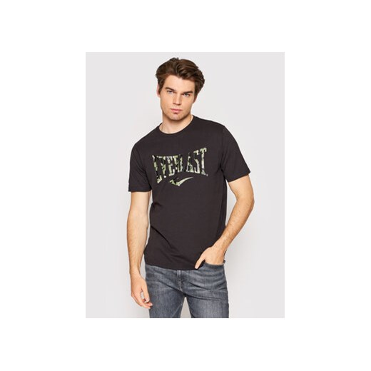 Everlast T-Shirt 894060-60 Czarny Regular Fit ze sklepu MODIVO w kategorii T-shirty męskie - zdjęcie 168676200