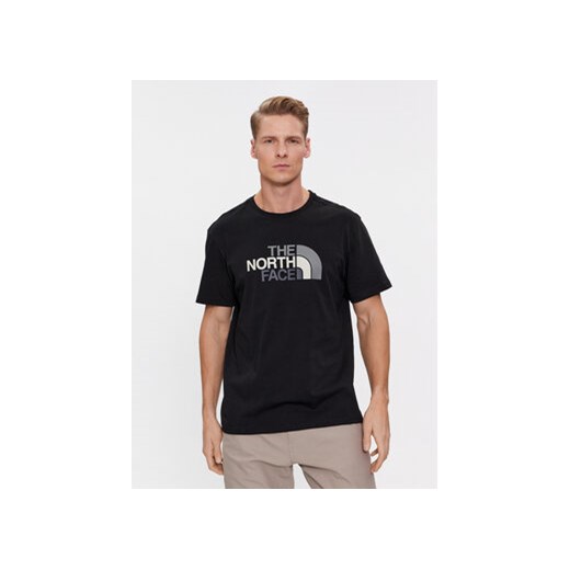 The North Face T-Shirt Easy NF0A2TX3 Czarny Regular Fit The North Face M MODIVO wyprzedaż