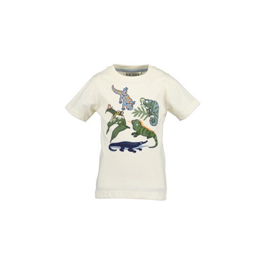 Blue Seven T-Shirt 802276 X Beżowy Regular Fit ze sklepu MODIVO w kategorii T-shirty chłopięce - zdjęcie 168676281