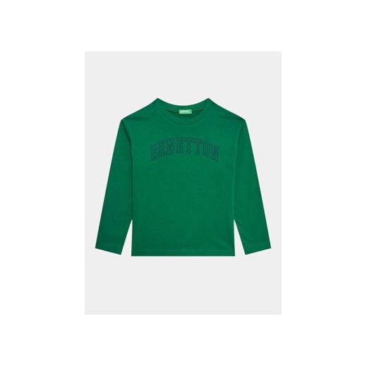United Colors Of Benetton Bluzka 3096C10D9 Zielony Regular Fit ze sklepu MODIVO w kategorii T-shirty chłopięce - zdjęcie 168676390
