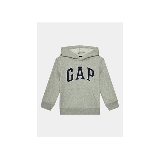 Gap Bluza 516663-01 Szary Regular Fit ze sklepu MODIVO w kategorii Bluzy chłopięce - zdjęcie 168676720