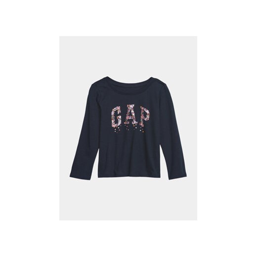 Gap Bluzka 794151-01 Granatowy Regular Fit ze sklepu MODIVO w kategorii Bluzki dziewczęce - zdjęcie 168677224