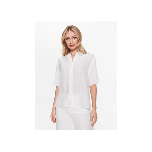 Tommy Hilfiger Koszula WW0WW38682 Biały Regular Fit ze sklepu MODIVO w kategorii Koszule damskie - zdjęcie 168677340