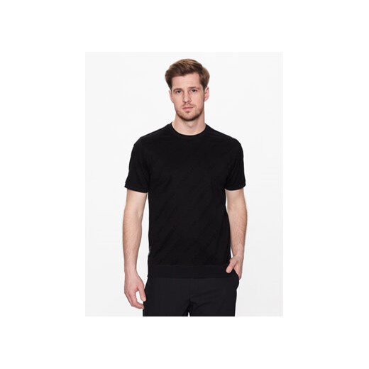 KARL LAGERFELD T-Shirt 755005 532201 Czarny Regular Fit ze sklepu MODIVO w kategorii T-shirty męskie - zdjęcie 168677511